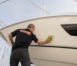 Clean, degrease and dry